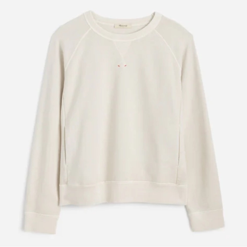 Madewell Garment-Dyed Crewneck Sweatshirt